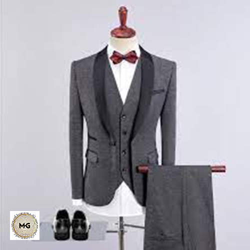 The Supreme Shawl Collar Three Piece Tuxedo Suit