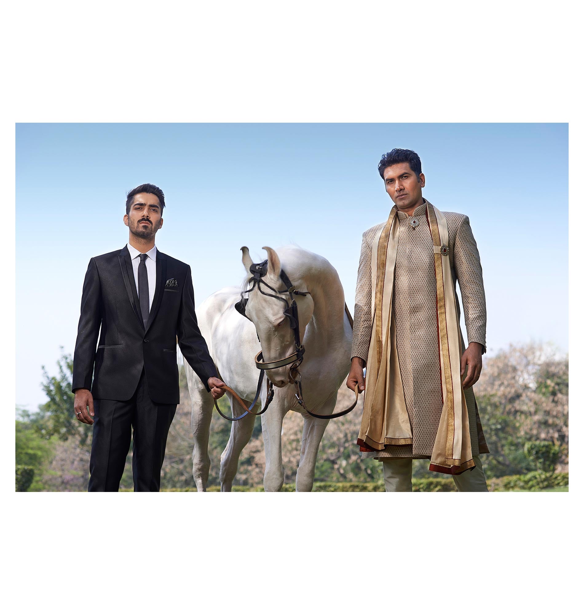 The Sherwani. Your Royal Moment.