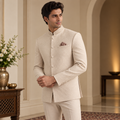 Jodhpuri Suit Warm Ivory