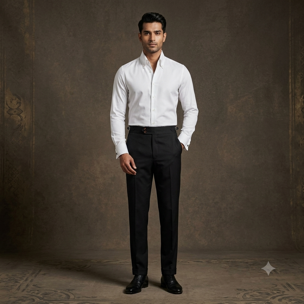 The Classic White Button-Down Rich Cotton Shirt