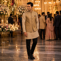 Jodhpuri Jacket Rustic Gold