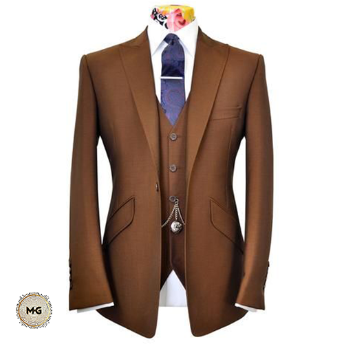 The True Elegance Peak Collar Three piece suit