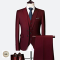 The FLAMBOYANT Man - A Peak Collar Three  Piece Suit