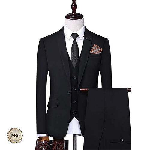 The Sensationalist Man Notch Collar Three Piece Suit