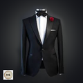 The Governor Peak Collar Three Piece Tuxedo Suit