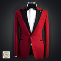 The Game Changer Peak Collar Three Piece Tuxedo Suit