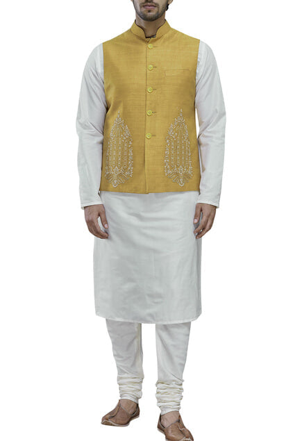Jodhpuri Jackets - FORT DESIGN BIG MOTIF DEB