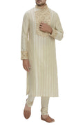 KURTA - FORK ART CHANDERI DEK