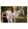 JODHPURI JACKET - LINEN KURTA SHIRT