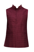 Jodhpuri Jackets -WAVE PINTUCKED BUNDI